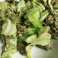 gogofufu's cooksnap of when they made 簡単！キャベツと挽肉のあんかけ風.