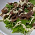 じゅんともた's cooksnap of when they made 砂肝と水菜のサラダ.