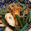 toici's cooksnap of when they made お弁当に♪簡単☆ちくわといんげんの煮付け.