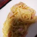 jyojyoushi's cooksnap of when they made 簡単濃厚♪冷凍うどんでカルボナーラ.