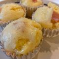 Sz♡'s cooksnap of when they made ハムチーズ蒸しパン.