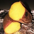 我孫子のえび's cooksnap of when they made アラジントースターでしっとり焼き芋♪.