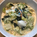 kazukichi☆'s cooksnap of when they made レタスとわかめのオイマヨサラダ.