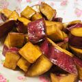 kaopi211's cooksnap of when they made フライパンで簡単揚げない大学芋✿.