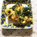 クックNLM54D☆'s cooksnap of when they made さくっと簡単！栗とみつばと海老のかき揚げ.