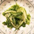 のとすず's cooksnap of when they made 野菜のみそドレッシングサラダ【学校給食】.