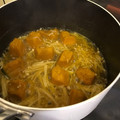 クック4PVWU5☆'s cooksnap of when they made ☆かぼちゃとえのき茸の煮物☆.