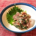 misatona's cooksnap of when they made 鯵のなめろう.