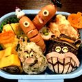 クックWZH5DX☆'s cooksnap of when they made ハロウィンキャラ弁☆ウシシなバイキンマン.