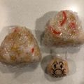 パッシーユ's cooksnap of when they made 家のおにぎり（紅生姜＆天かす）.