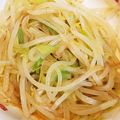 Oダイチョコ's cooksnap of when they made モヤシとニラと長ネギのナムル.