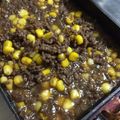 ＋SUN3's cooksnap of when they made 牛そぼろ コーン.