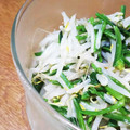 mikkusan's cooksnap of when they made たっぷりもやしとほうれん草のナムル.
