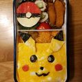 つーやんやん's cooksnap of when they made キャラ弁 オムライスでピカチュウ♪.