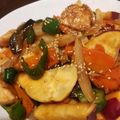 あっぷるはにー's cooksnap of when they made 簡単に♪さつまいもと鶏肉のテリテリ炒め♪.