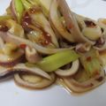 なおﾎﾟﾑ's cooksnap of when they made ♡☆いかと長ネギのピリ辛にんにく味噌炒め.