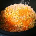 ☆megrim☆'s cooksnap of when they made 帆立とコーンの炊き込みご飯.