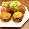 クック7LVGF5☆'s cooksnap of when they made サクじゅわ〜♡茄子のはさみ揚げ.