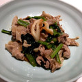 tomo2451's cooksnap of when they made 小松菜と豚肉と厚揚げの中華炒め.