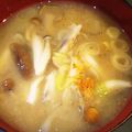 ガリ☆トトロ's cooksnap of when they made 茸たっぷり生姜のお味噌汁 ぽっかぽか.