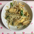 すぎすぎばぁ's cooksnap of when they made やみつき♡もやしと厚揚げのオイマヨ卵炒め.