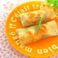 hikarin♪'s cooksnap of when they made 生春巻２種♪パクチーはお好みで.