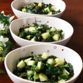キョーマキ's cooksnap of when they made モロヘイヤと角切り大根のめかぶ和え。.