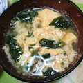 つぴ丸's cooksnap of when they made ほうれん草とたまごの味噌汁.