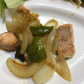ゆきユキゆっきー's cooksnap of when they made 生鮭と玉ねぎピーマンのマスタード炒め☆.