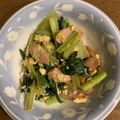 ✳︎チーズ好き✳︎'s cooksnap of when they made 小松菜とウインナーと玉子のマヨネーズ炒め.