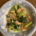 ✳︎チーズ好き✳︎'s cooksnap of when they made 小松菜とウインナーと玉子のマヨネーズ炒め.