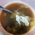 POW58's cooksnap of when they made 圧力鍋とキャベツだけでスープ☆.