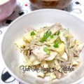 YUH♡ママ's cooksnap of when they made 豚肉とキャベツと白滝の炒め物.