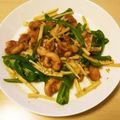 ピーナッツ子♪'s cooksnap of when they made 鶏肉の青椒肉絲.