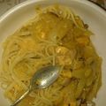 クックUL8OCM☆'s cooksnap of when they made かぼちゃのクリームスープパスタ.