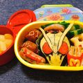 ピヨん's cooksnap of when they made お弁当にホットドッグ型ウインナー♪.