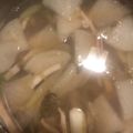 chikomon's cooksnap of when they made 韓国の母の味・イカと大根のスープ.