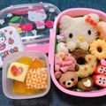 ピヨん's cooksnap of when they made 簡単 キャラ弁おかず☆フランクくまちゃん.