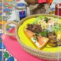 sakuraロゼット's cooksnap of when they made スモークサーモンとチーズのトースト.