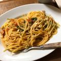 宮田小豆's cooksnap of when they made 水菜とトマトのパスタ.
