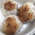 xiang913's cooksnap of when they made ゆかりと味噌の焼おにぎり.