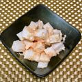 にきけん's cooksnap of when they made 角切り大根の明太マヨあえ.