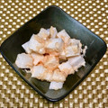 にきけん's cooksnap of when they made 角切り大根の明太マヨあえ.
