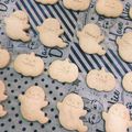 もみ's cooksnap of when they made 基本のかたぬきクッキー.