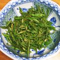 みちゃ0214's cooksnap of when they made しみじみ美味しい✲*いんげんの味噌炒め♪.