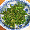 みちゃ0214's cooksnap of when they made しみじみ美味しい✲*いんげんの味噌炒め♪.