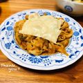 ねっちゃんっ's cooksnap of when they made 豚肉のしょうが焼き☆とろ～りチーズのせ.