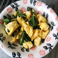 tomome's cooksnap of when they made ほうれん草とはんぺんの卵炒め.