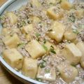 なべとやかん's cooksnap of when they made 高野豆腐で 麻婆豆腐.