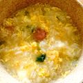 あむあむろ's cooksnap of when they made 卵あんかけ雑炊♪風邪に簡単ほんのり生姜♪.